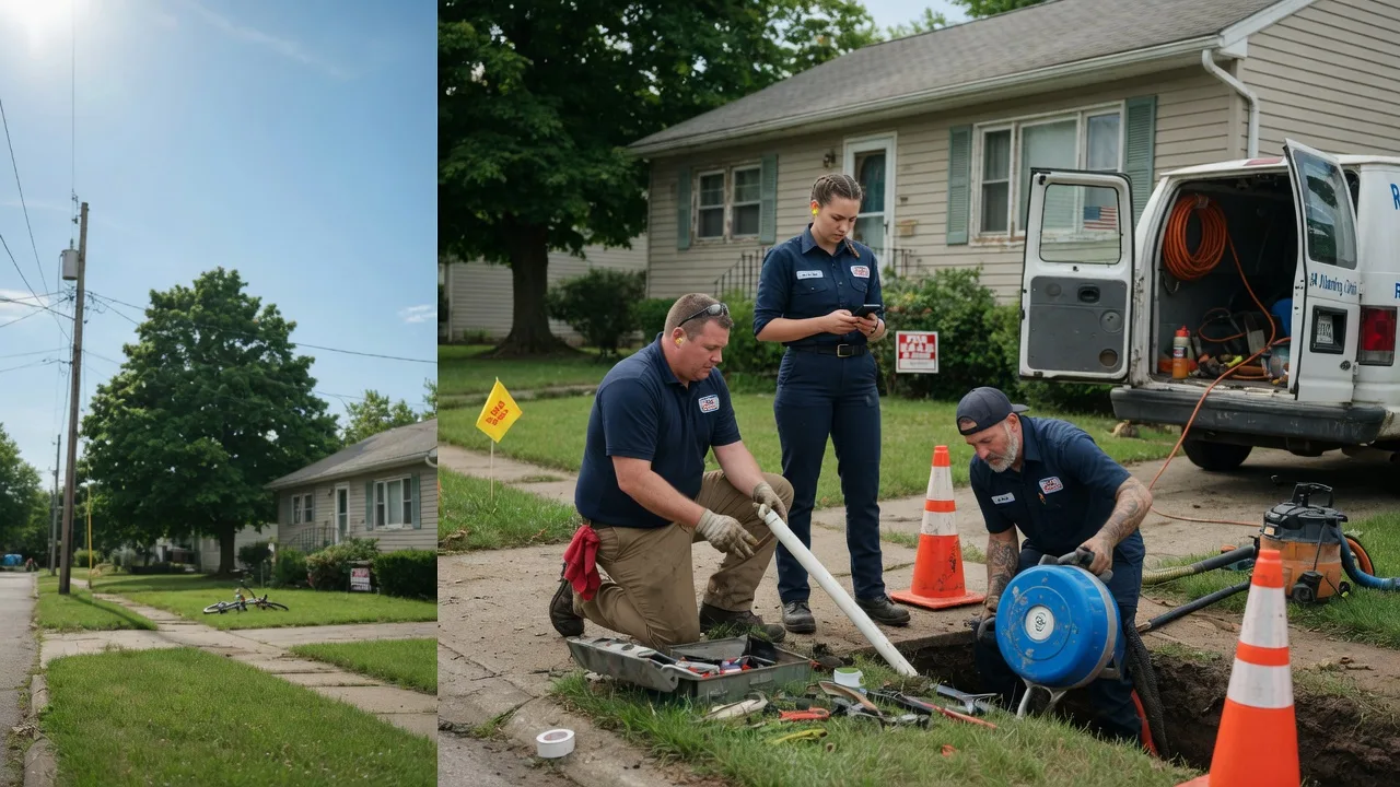 Sewer Line Repair in Dana, IL near me